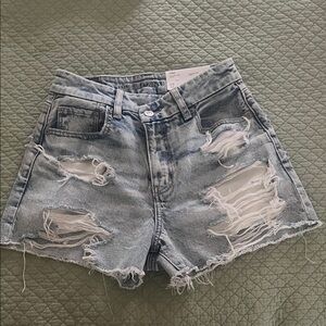 American Eagle Outfitters Ripped Denim Shorts